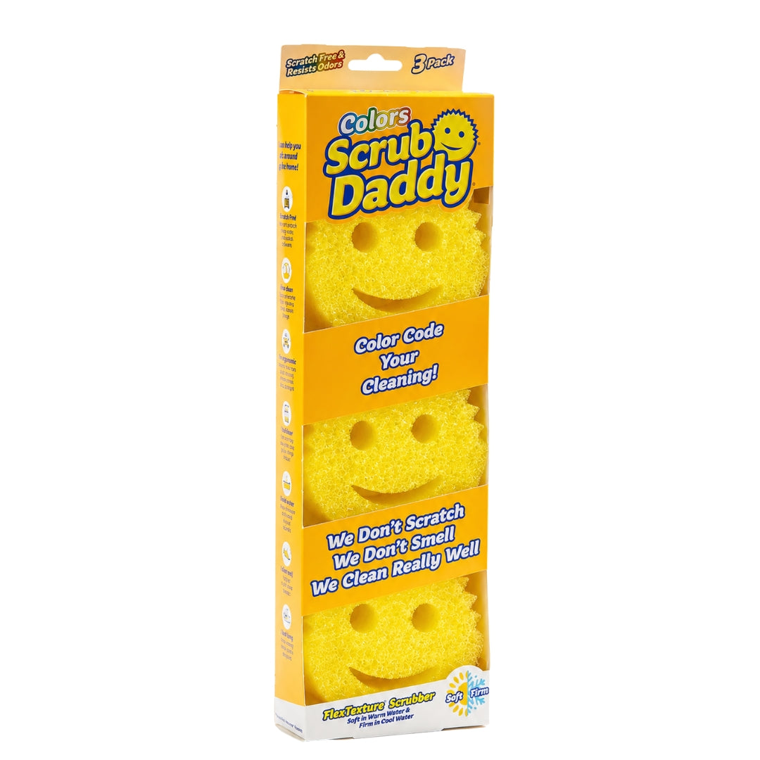 3 Esponjas Mágicas Scrub Daddy (3 pcs)