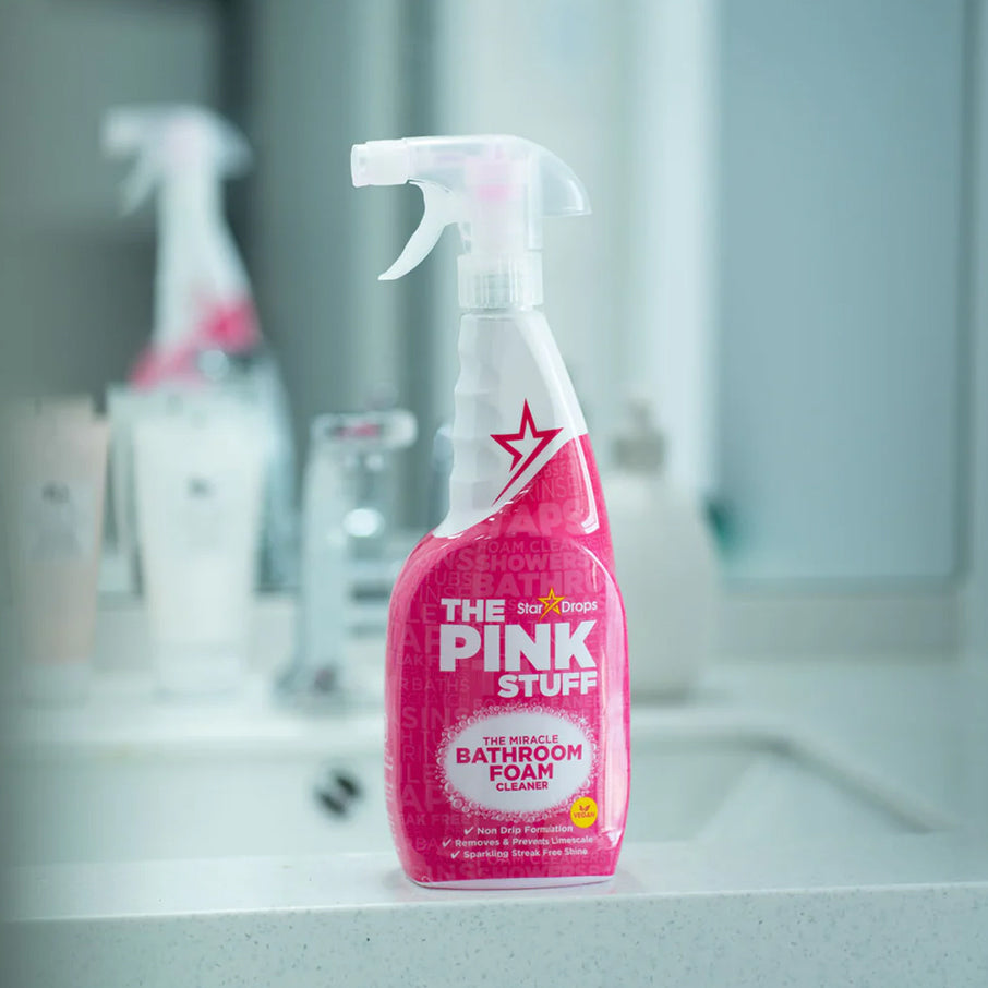 La Espuma Limpiadora Milagrosa para Baño The Pink Stuff