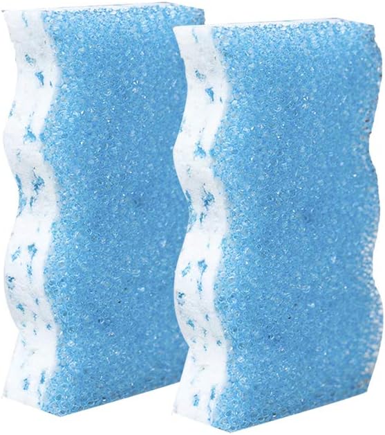 Borrador Mágico 10X con Perlas Limpiadoras (2PCS Fibra + Borrador) Scrub Daddy