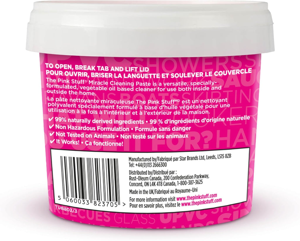 Kit Pasta de Limpieza + esponja Pink Stuff  850g