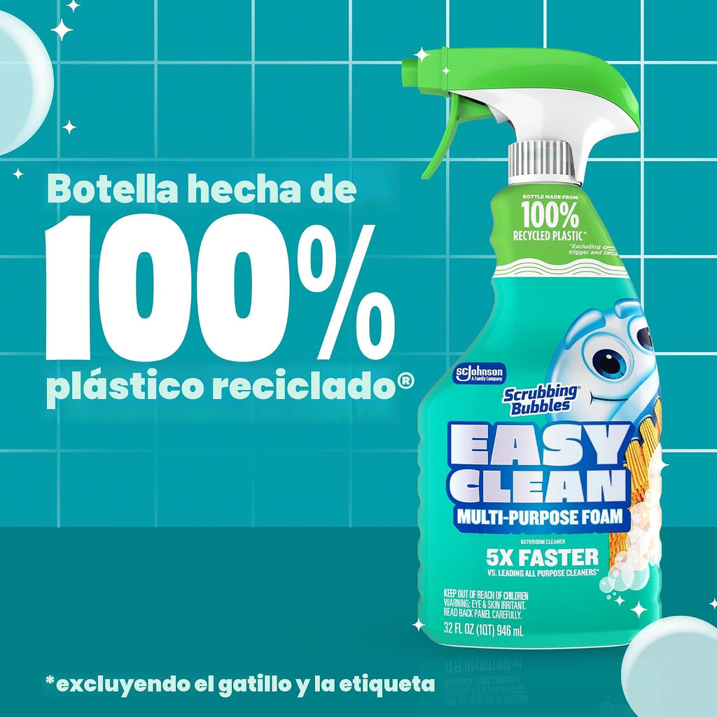 Limpiador multiusos de baño espumoso Scrubbing Bubbles