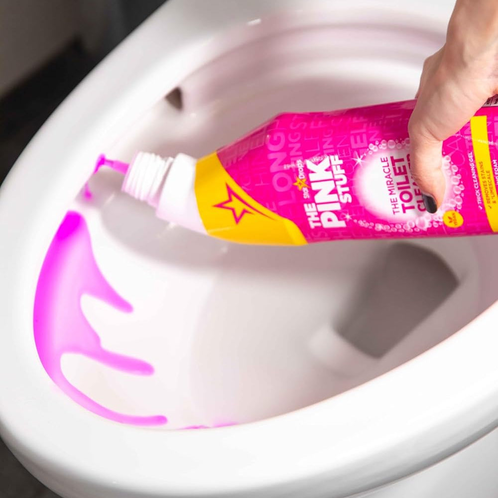 Gel para inodoro milagroso The Pink Stuff