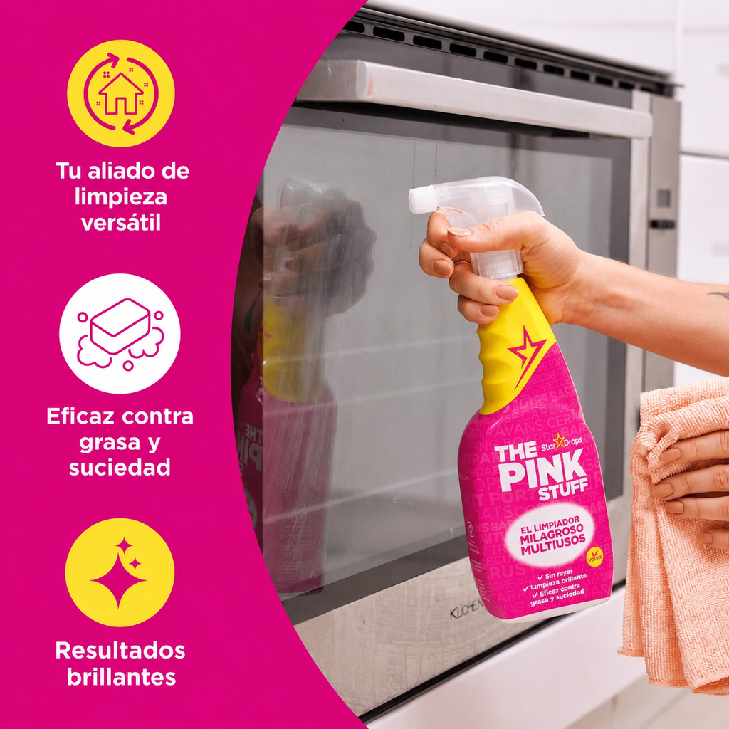 El Limpiador Milagroso Multiusos The Pink Stuff