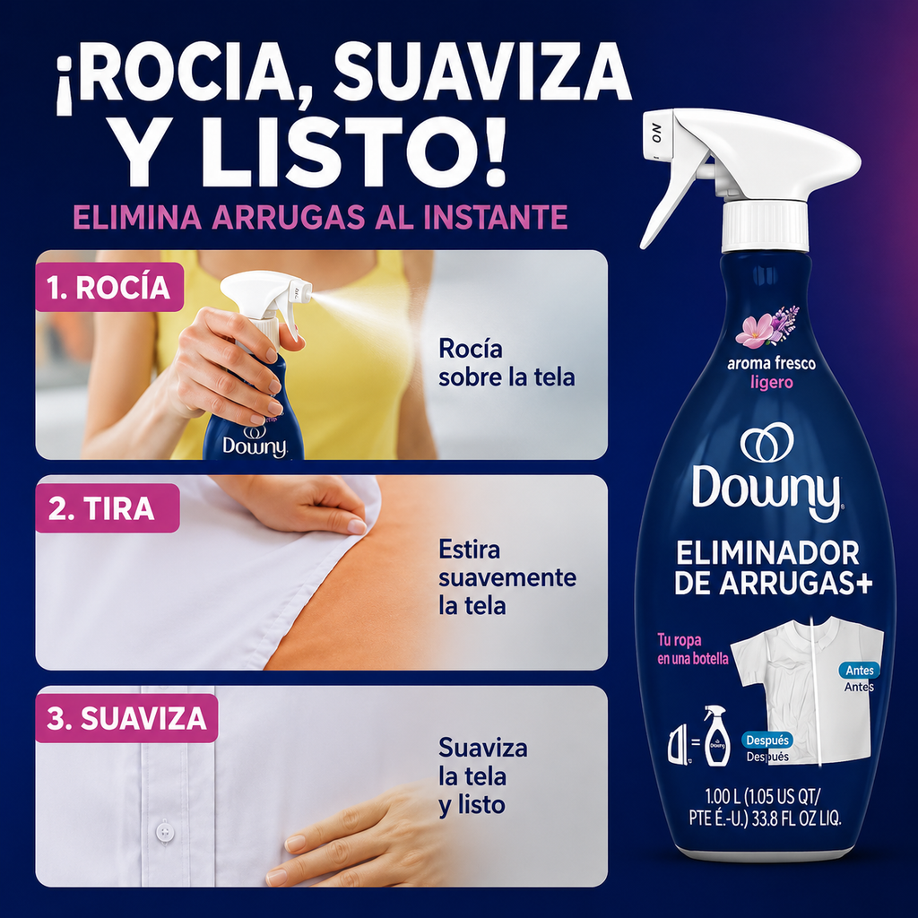 Downy Eliminador de Arrugas 500ml