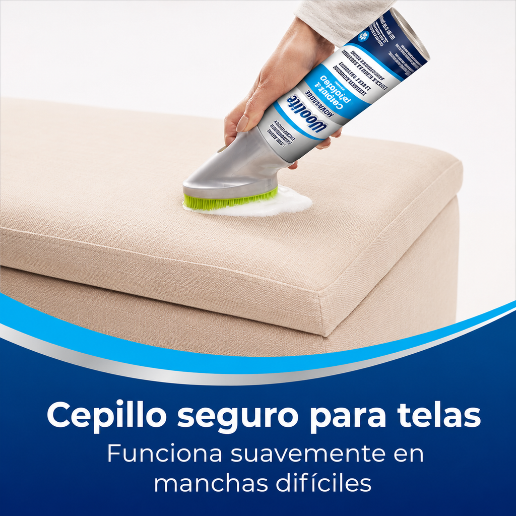 Limpiador de espuma para Sillones, alfombras o  tapicería Woolite