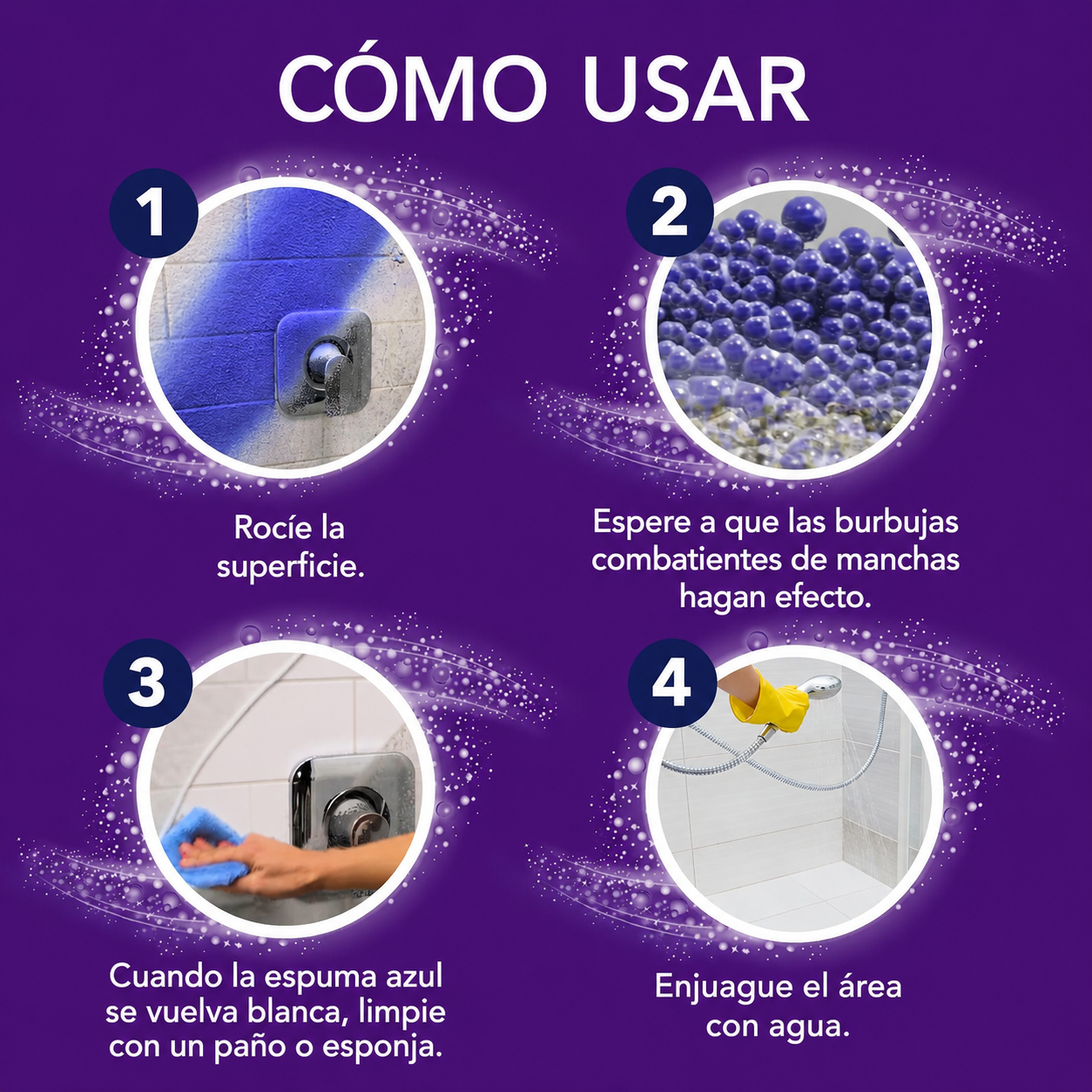 Espuma limpiadora multiusos Oxi Clean 538g