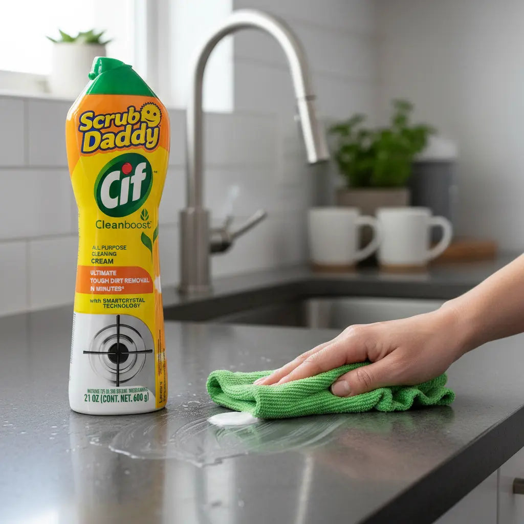 2 Limpiadores en Crema Multiusos Scrub Daddy - CIF 600g (2pcs)