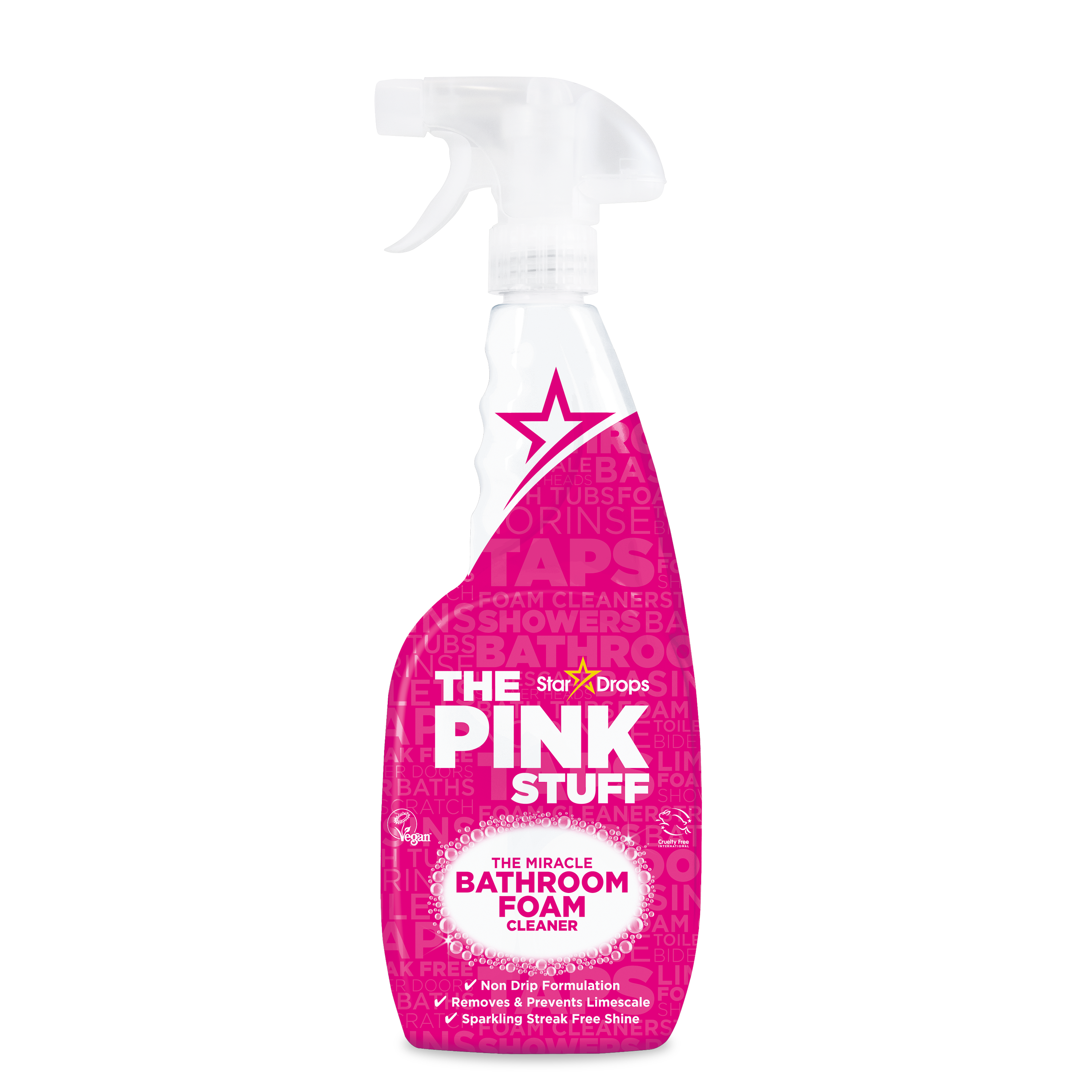 La Espuma Limpiadora Milagrosa para Baño The Pink Stuff