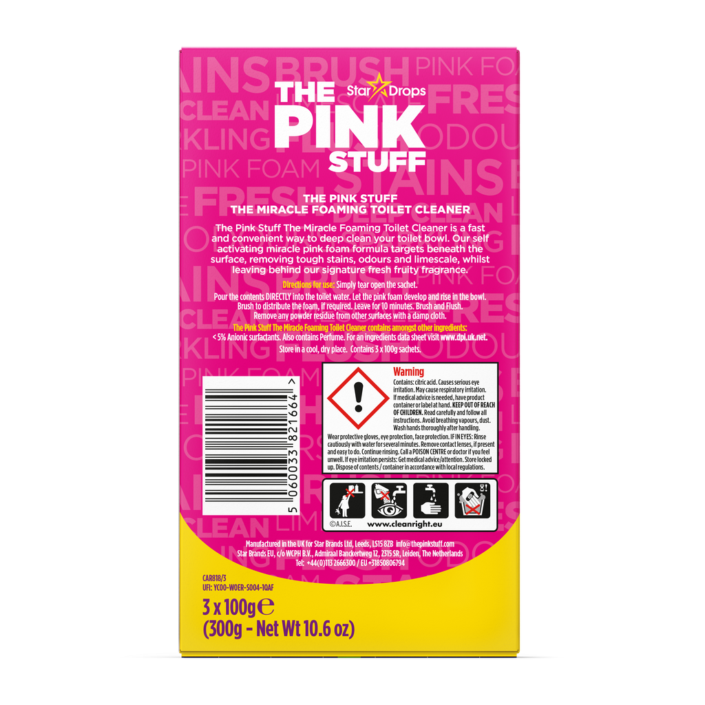 Espuma Mágica para Inodoro The Pink Stuff (2 pcs)