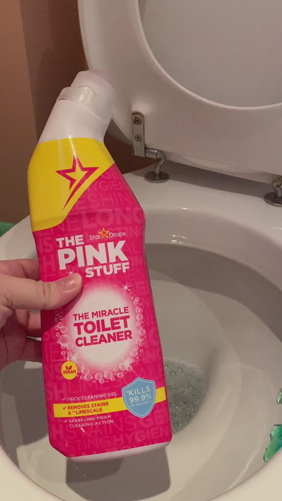Gel para inodoro milagroso The Pink Stuff