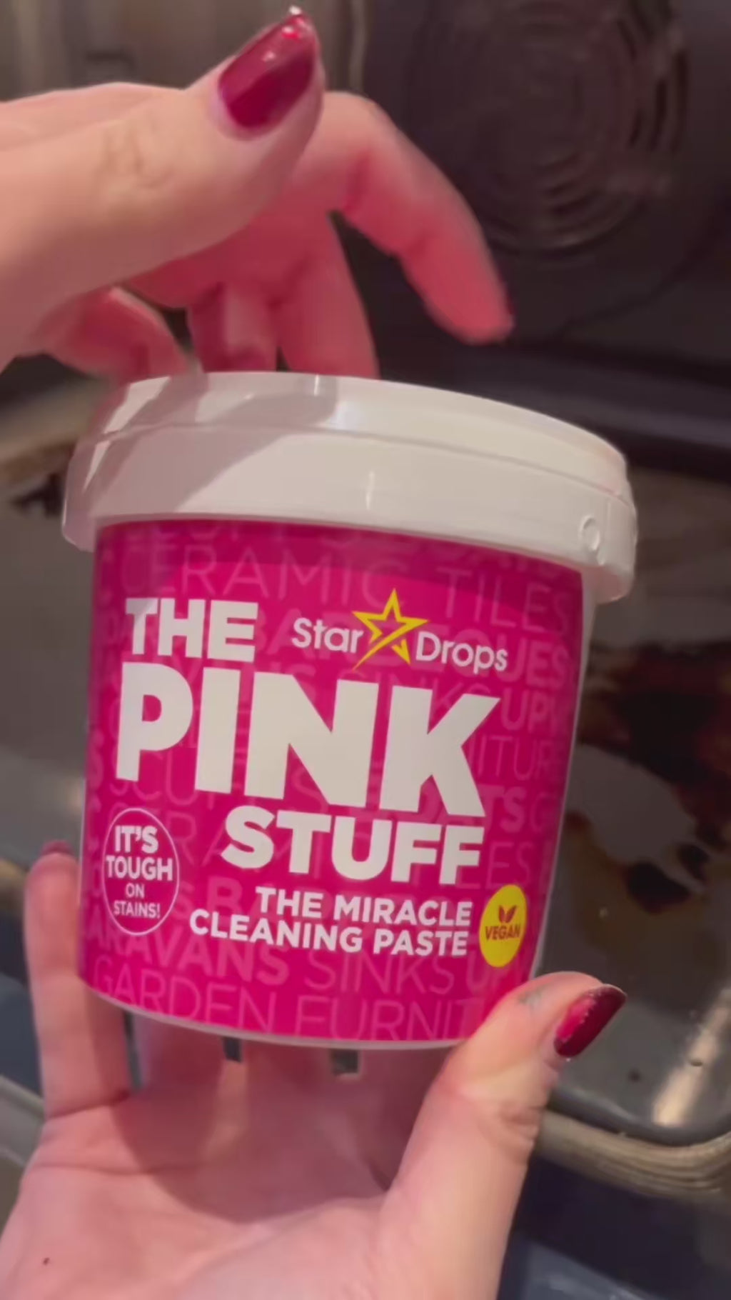 Kit Pasta de Limpieza + esponja Pink Stuff  850g