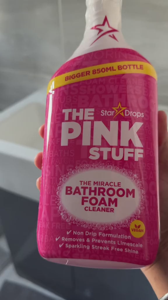 La Espuma Limpiadora Milagrosa para Baño The Pink Stuff