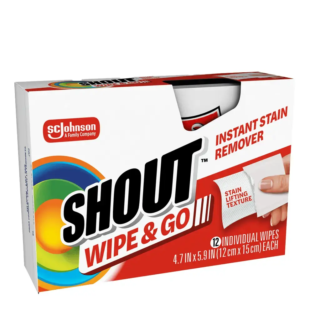 Removedor de manchas para ropa sucia (12pcs) Shout