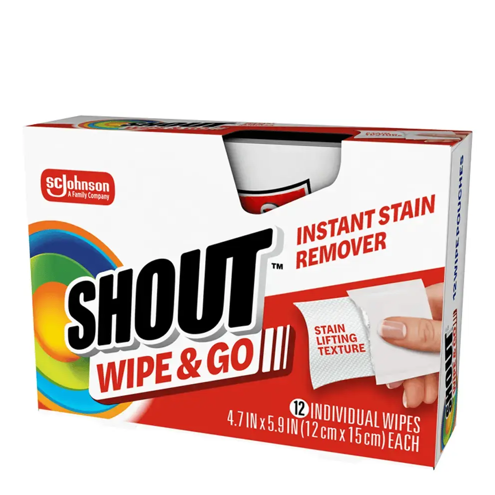 Removedor de manchas para ropa sucia (12pcs) Shout