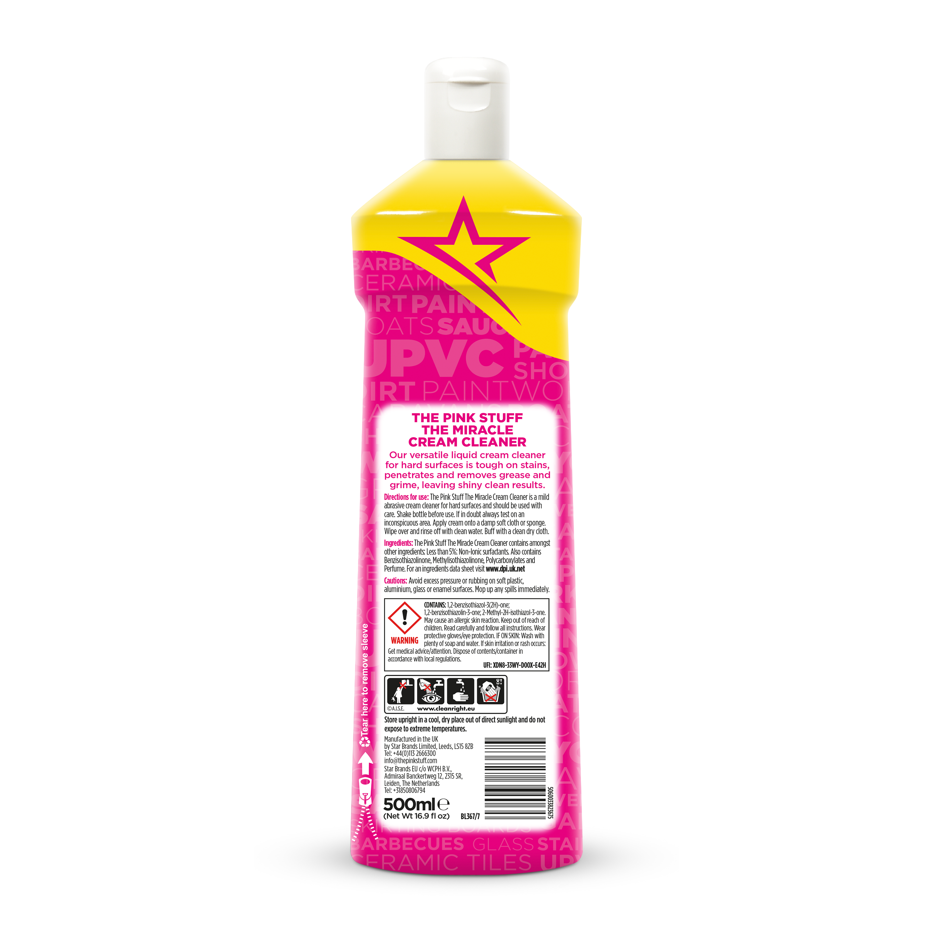 El Limpiador Milagroso en Crema The Pink Stuff